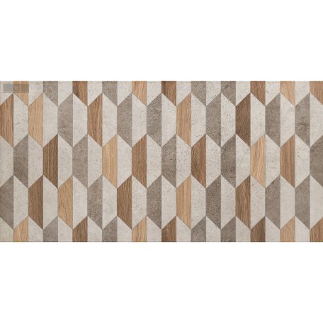 Domino Dover Grafit GEO 60,8x30,8 matt dekor 