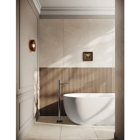 Tubadzin Echo Lamella Beige STR 119,8x59,8x0,9cm padlólap