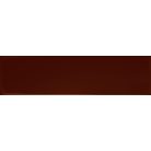 Tubadzin Groove Burgundy 29,8x7,8x1cm fényes csempe