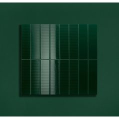 Tubadzin Groove Green 2 STR  29,8x7,8x1cm fényes csempe
