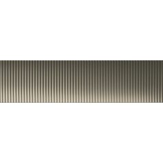 Tubadzin Groove Metallic 1 STR 29,8x7,8x1cm fényes csempe
