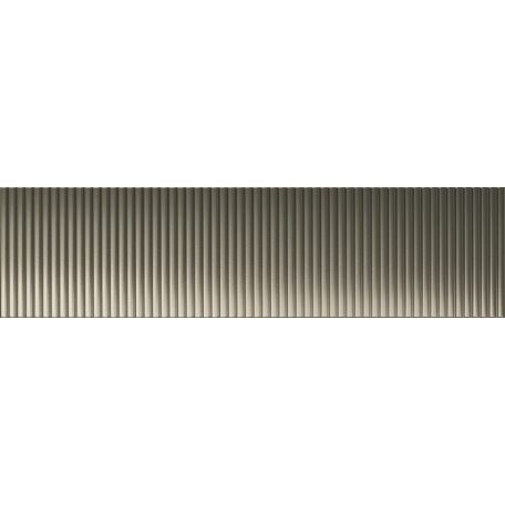 Tubadzin Groove Metallic 29,8x7,8x1cm fényes csempe