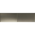Tubadzin Groove Metallic 2 STR 29,8x7,8x1cm fényes csempe
