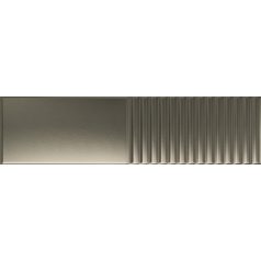 Tubadzin Groove Metallic 2 STR 29,8x7,8x1cm fényes csempe