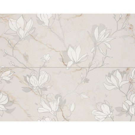 Tubadzin Liberte Fleur dekor 74,8x59,8 2- elemes 