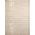 Tubadzin Masovia Avorio B STR 29,8x7,8x1cm fényes csempe