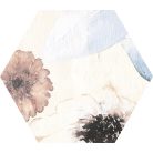 Tubadzin Mild Garden Hex 22,1x19,2 dekor