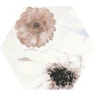 Tubadzin Mild Garden Hex 22,1x19,2 dekor