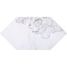 Tubadzin Rochelle fleur form 22,5x14,8 Fali Dekoráció