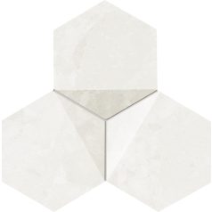 Tubadzin Scoria white 19,2x16,5 Fali Mozaik