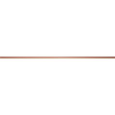 Tubadzin Steel Copper 4 119,8x2,3 Fali Lisztelló