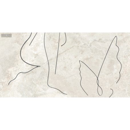 Tubadzin Teri Soft Line D dekor 119,8x59,8x0,8cm szatén
