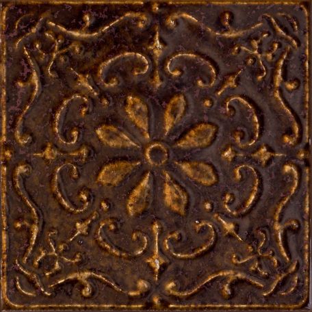 Tubadzin Tinta Brown 14,8x14,8 Dekor 