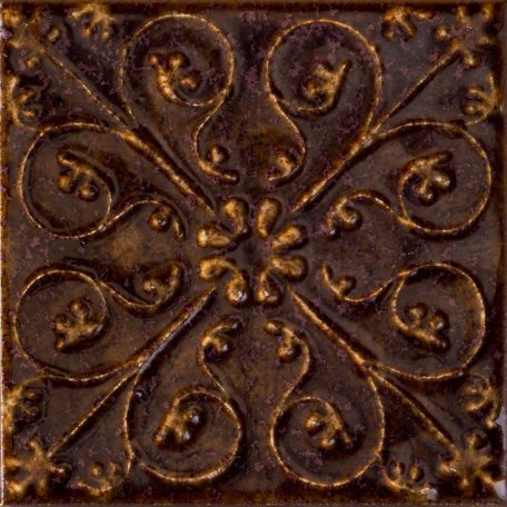 Tubadzin Tinta Brown 14,8x14,8 Dekor 