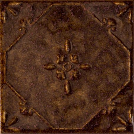 Tubadzin Tinta Brown 14,8x14,8 Dekor 