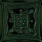 Tubadzin Tinta Green 14,8x14,8 Dekor 