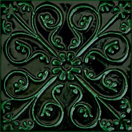Tubadzin Tinta Green 14,8x14,8 Dekor 