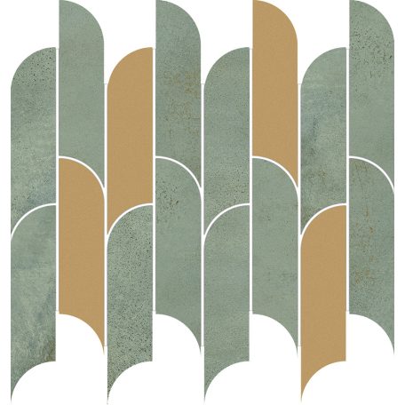 Tubadzin Tissue Green 29,8x27,2cm Mozaik