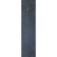 Tubadzin Torano anthrazite Matt 119,8x29,6x0,8 Lépcsőlap