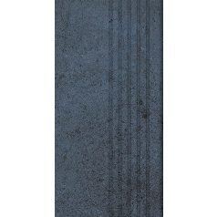 Tubadzin Torano anthrazite Matt 59,8x29,6x8 Lépcsőlap