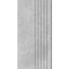 Tubadzin Torano grey Matt 59,8x29,6 Lépcsőlap