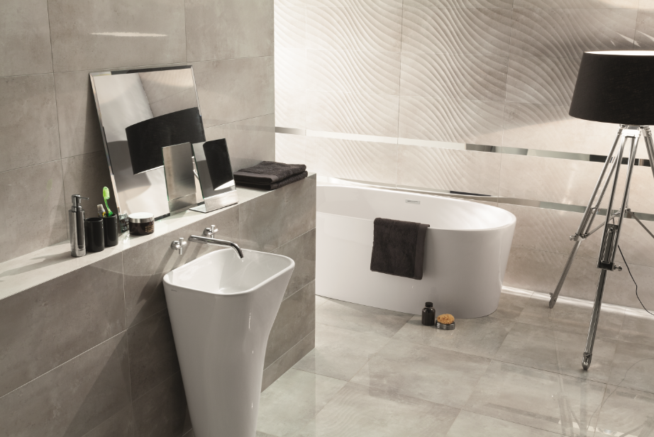 Tubadzin solei grey graphite 30x75 fürdÅszobák tubadzin prestige ...