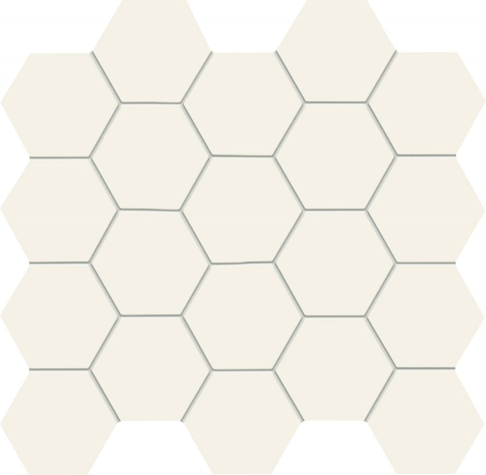 Tubadzin All In White ,White 30,6x28,2 Fürdőszoba Mozaik 